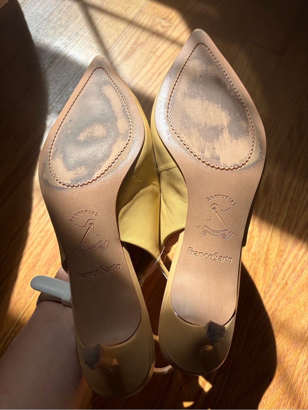 Franco Sarto Slingback Kitten Heels - Picture 6 of 6
